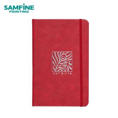 China paper & Custom Wholesale Cardboard Logo Size Design Leather Cover Printed Journal Notebook for sale