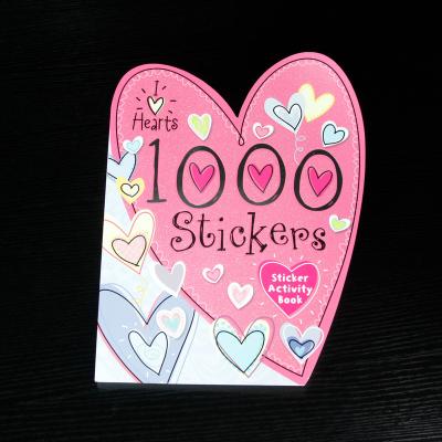 China paper & Cardboard Wholesale Price Design OEM Comic Kids Planner Sticker Book Custom Printing for sale