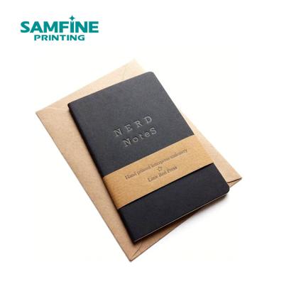 China Custom printed mini logo print mini student blank diary notebook on demand notebook. for sale