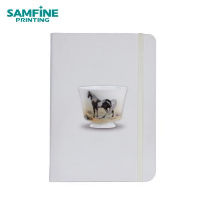 China paper & Cardboard customized logo diary notebook with elastic band and pocket, wholesale offset printing factory price. for sale