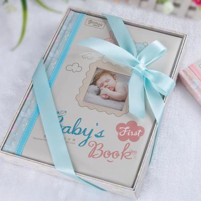 China Custom Wholesale Kids OEM Baby Album Supplier Luxury Leather PU 6x8 5x7 Custom Photo Album for sale