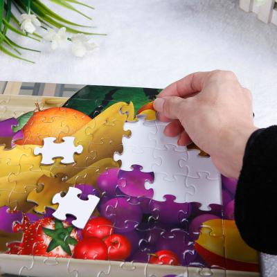 China Printed Children Wholesale Jigsaw Puzzles Customized Educational Gift Toy for sale