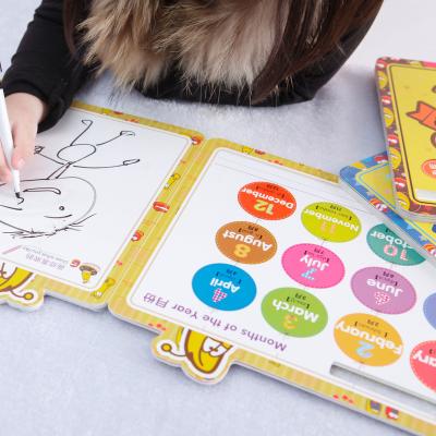 China Children Hardcover Printed Cartoon Learning Binding Books Think Page Suction Book Board Printing Cheap Cartoon Printing for sale