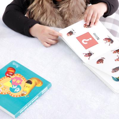 China Custom Kids Printed Board Book Kids Reading Boardbook Children's Book Printing Service for sale