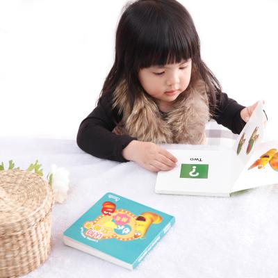 China Printed Custom Boardbook Printing Cutting Learning Children's Book Special Cognitive Printing for sale