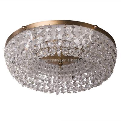 China American Style Contemporary Classic Designer Room Decoration Pendant Lights Led Chandelier K9 Crystal Modern Ceiling Luxury Circle Home Gold for sale