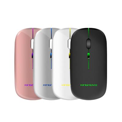 China High Quality Ultra-thin Silent Rechargeable Wireless Mouse 2.4G Wireless Mini Mouse Portable Optical Mouse With USB Nano Receiver for sale