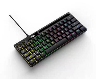 China Mini Cheapest Game Gaming Keyboard Plug and Play Portable Colorful RGB Backlit Wireless Keyboard /Customized BT Dual Mode for sale