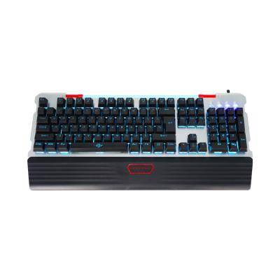 China Hot Selling Good Quality Hot Selling Usb Gaming Touch Cable Glowing Mechanical Keyboard Backlit Gamer RGB Desktop PC Keyboard 104 Keys Keyboard for sale