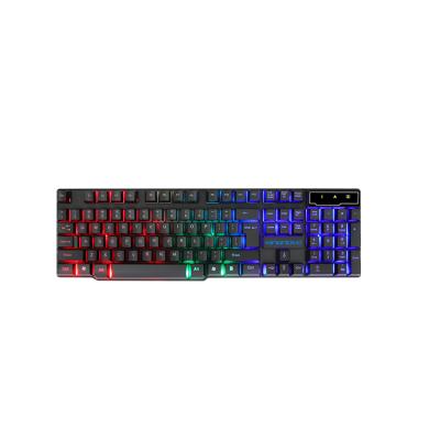 China Kingnovo V3 RGB Gaming Keyboard 104 Keys Keyboard Plug and Play Waterproof Dust Wired Keyboard PC Game for sale