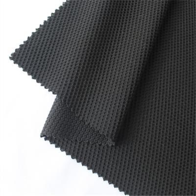 China Stain Resistant Good Quality 4 Way Stretch 75% 25% Nylon Spandex Bubble Mesh Fabric Nylon Spandex Garment Material for sale