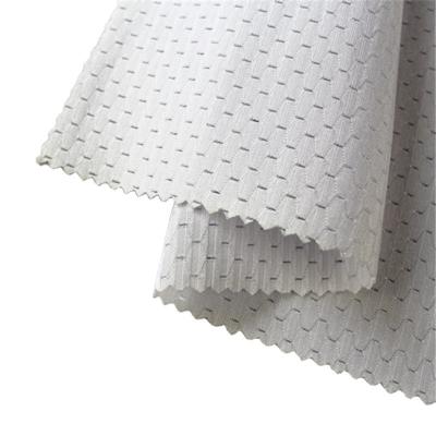 China Stain Repellent High Quality Even Spandex Mesh Fabric Garment Material Glossy Heavyweight 90% Polyester 10% Spandex for sale