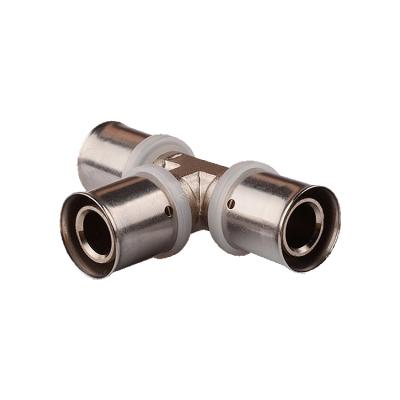 China Connect to wholesale high quality even pex pipe union brass tubing tee fittings for sale