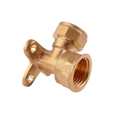 China Connect To Pipe Factory Forged Hexagon Reducing 90 Degree Copper Elbow Fittings for sale