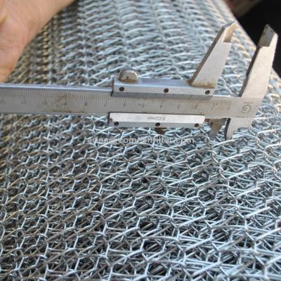 China Heat Resistant Balanced Stainless Steel Wire Mesh Spiral Conveyor Belt With Chain Link For Dry Nuts for sale