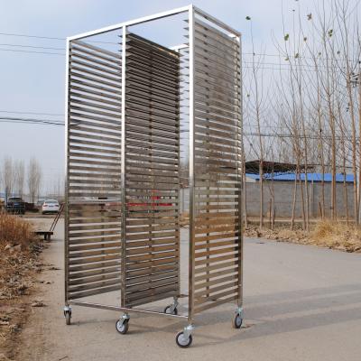 China High Quality Viable Stainless Steel Pan Trays Bread Oven Cart Cart Rack, Storage Kitchen Cart Metal Tray Cooling Racks for sale