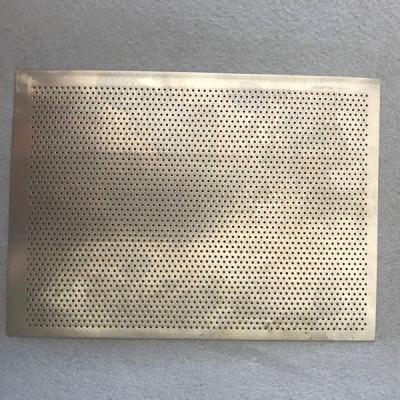 China Other 144 Holes Per Inch Square AISI 310 Punch Hole Perforated Mesh Plate for sale