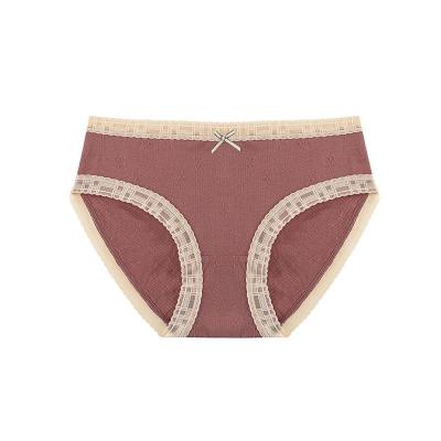 China Wholesale High Quality Anti-Static Women's Sexy Low Rise Solid Panties Thong Underwear for sale