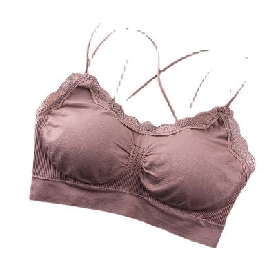 China One-Piece Sell Well New Type Comfortable Adjustable Breathable Side-Closed Tube Top Women Lace Bra for sale