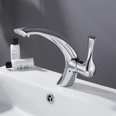 China Water Metered Basin Mixer Tap Bathroom Vessel Sink Water Mixer Taps Basin Faucets Hot and Cold Water Mixer Tap for sale