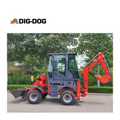 China Hot Sale 4wd 40hp Farms Tractor with Front End Loader and Compact Backhoe Tractor with Included Backhoe Loader and Backhoe Loader for sale