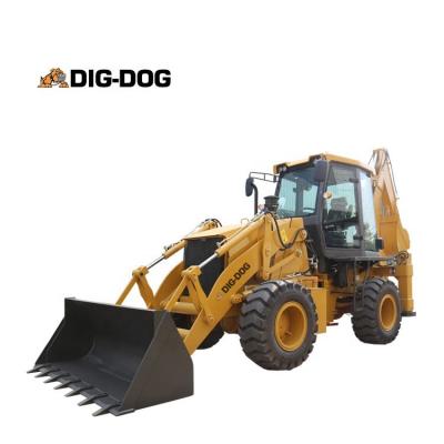 China Construction Material Shops Excavator Loader Compact Tractor With Loader And Backhoe Manufacturers Construction Truck Light Sound Vehicles for sale