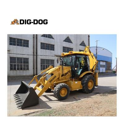 China Chinese Mini Farms Backhoe Loader 2.5t Excavator Loader Tractor With Backhoe And Front End Loader For Sale for sale