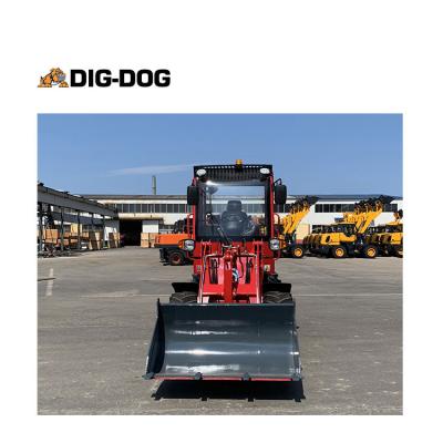 China Building Material Shops DIG-DOG Hydraulic Mini Loader Supplier Garden Tractor With Front Loader for sale