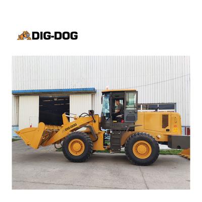 China Building Material Stores Factory Direct High Operating Efficiency Four Wheel Loader for sale