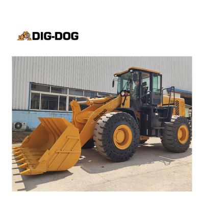 China Building Material Shop DIG-DOG Mini Loader Manufacturer Compact and Powerful Wheel Loader for Sale for sale