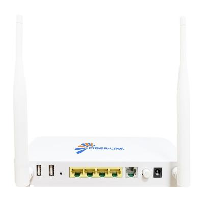 China FTTX Ftth XPON ONU Modem Wifi Onu WIFI Ontario Router Modem 2*2.4g&5g Dual Band Wifi With SC/UPC Connector for sale