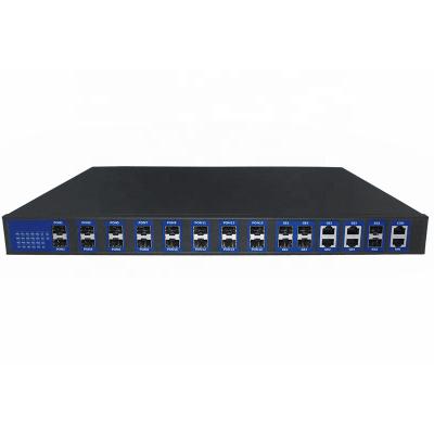 China (Data Center) 10G single power FTTH GPON OLT 16 India left GPON OLT for sale