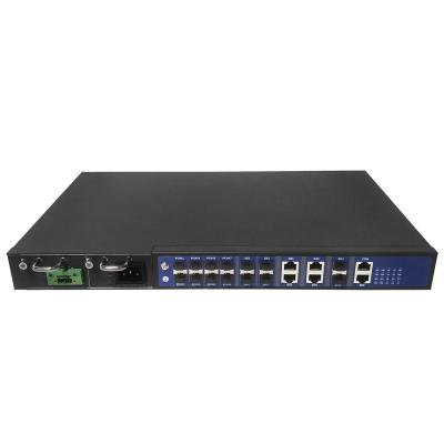 China FTTH FTTB FTTX network power 10g dual gpon olt 8 gpon olt SME software management fttb epon port olt for sale