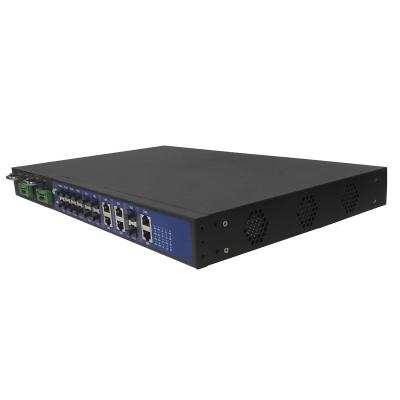 China Support network management of FTTH/FTTB/FTTX GPON OLT 8Port network compatible with any ONU for sale