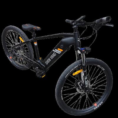 China Sales Electric Bicycle 27.5 Magnesium Alloy Electric Mountain Bike Mid Motor Drive Hot Aluminum Electric Bicycle Full Suspension for sale