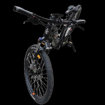 China Aluminum Alloy 27.5 Magnesium Full Suspension Mountain Electric Bicycle Mid Drive for sale