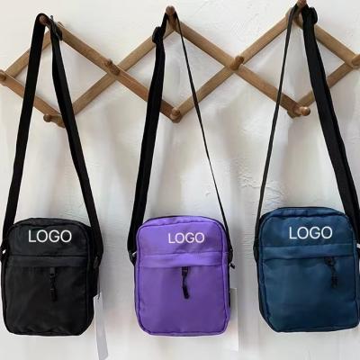 China Custom logo fashion small light sport shoulder bag outdoor simple streetwear fashion square bag for men for sale