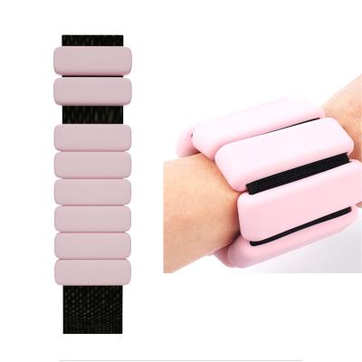 China Balance Home Silicone Gaiters Training Swimming Wristbands Men and Women Exercise Fitness Weight-Bearing Yoga Wristband for sale