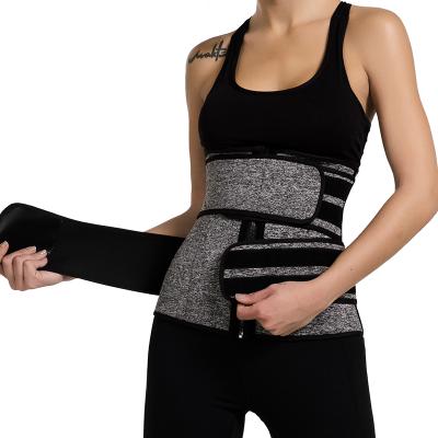 China Running Women Sauna Breathable High Compression Effect Gym Belt Waist Cinchers Shapers Slimming Corset Fitness Belt for sale