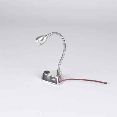 China Living room led flexible gooseneck wall reading light for bedroom for sale