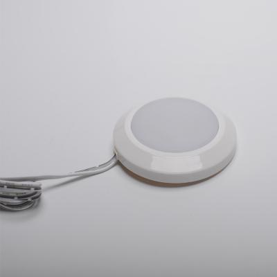 China Hot sale white plastic LED rv ceiling light for car interior dome for truck lights for sale