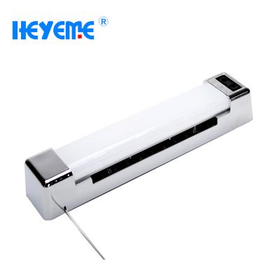 China Modern Chrome 300mm Long 5W Led Hotel Use Bathroom Mirror Light With UK And EU Razor Plug for sale