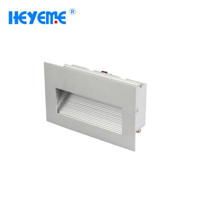 China Modern Design 2W LED Aluminum Step Light Extruded For Outdoor LED Wall Light Corner Light for sale