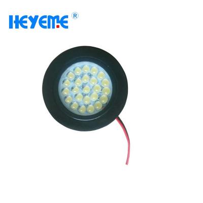 China IP54 2.4W Modern Round 65mm Waterproof Opal LED Under Cabinet Light For Under Cabinet Led Lighting for sale