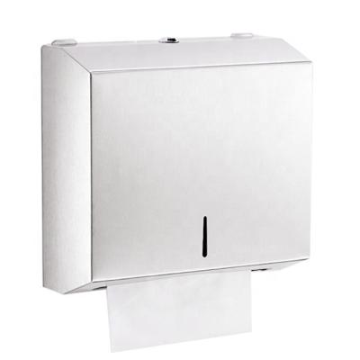 China Wholesale ASIALEO YH-7322 Lockable Tissue Dispenser Wall Mounted Tissue Dispenser Paper Holder Box for sale