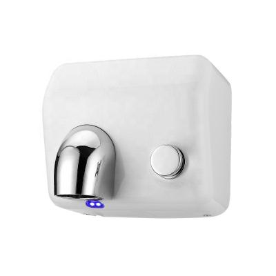 China ASIALEO Hotel Brand Stainless Steel Air Nozzle 360 ​​Rotation Hand Drying 2300W Hand Dryer For Bathroom Toilet for sale