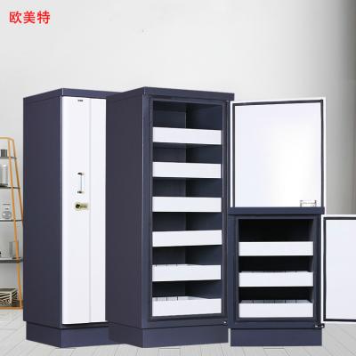 China Adjustable Filing Cabinet (Other) Metal Office Furniture Metal CD Storage Drawer Anti Magnetic Cabinet for sale