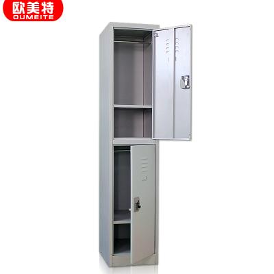 China (Other) 2 Door Locker Gym Locker Metal Adjustable Steel Wardrobe for School Gym for sale