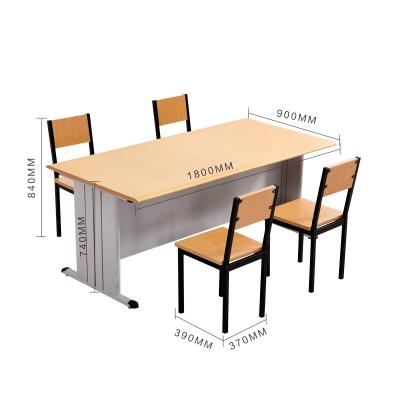 China School Modern Student Table And Chair Steel Study Table For Kids for sale