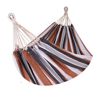 China High Quality Portable Hoft YASN YS-4002 Ptaio Cotton Swing Rope Low Price Folding Furniture Outdoor Hammock for sale